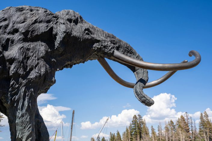 Mammoth Statue at Mammoth Mountain Ski Area